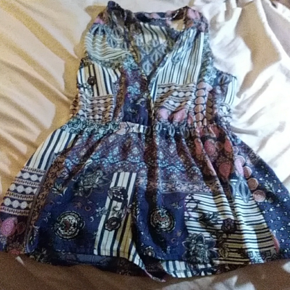 Timing large shorts romper- Bin A